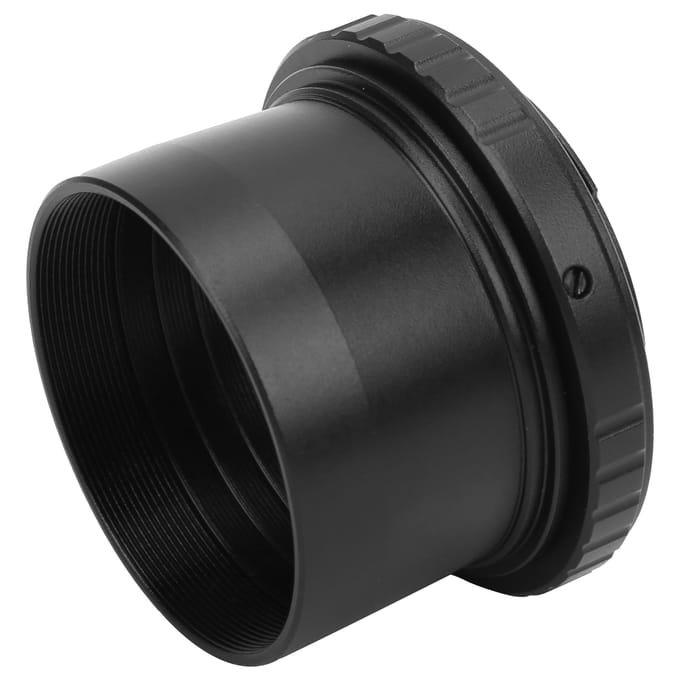 Telescoop 2in naar M48x0.75mm Adapter en Lensadapterring voor Nikon F Mount Camera gray