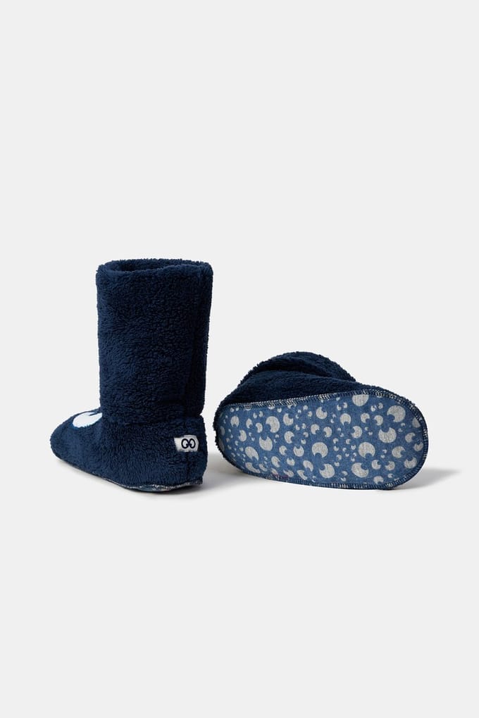 Woody boots - donkerblauw - 252-10-BOR-M/885 - maat 30/34