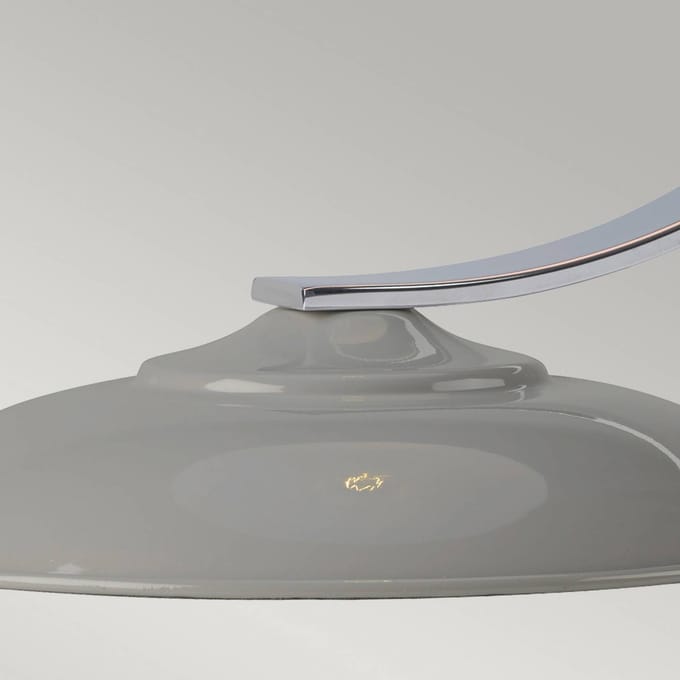 Elstead Lighting LED Tafellamp Franklin | 1X E27 Max 60W | Tarpaulin Grey
