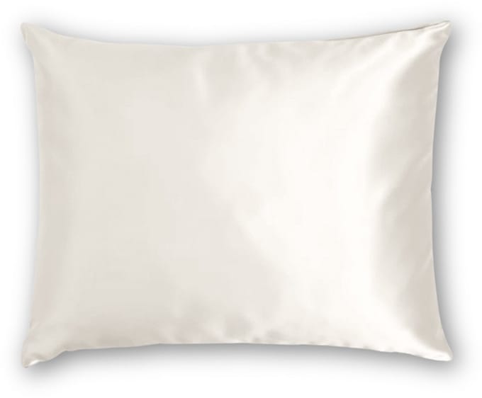 Zijden Kussensloop Soft Ivory - 19MM - Silk Heaven - 60x60cm / Ritssluiting