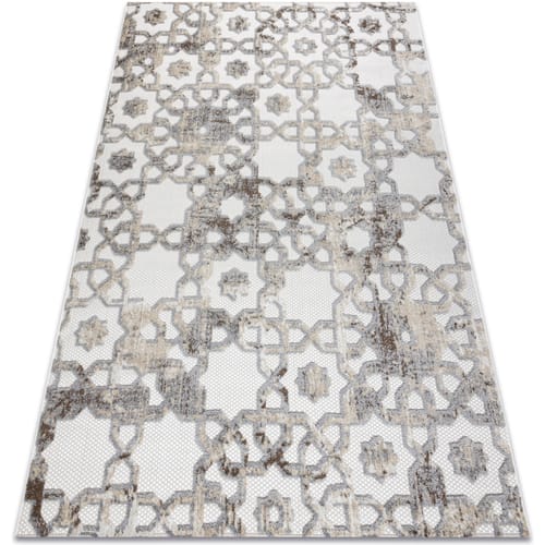 Kleden Rugsx Tapijt Structureel SOLE D3882 Ornament Plat geweve 80x150 cm