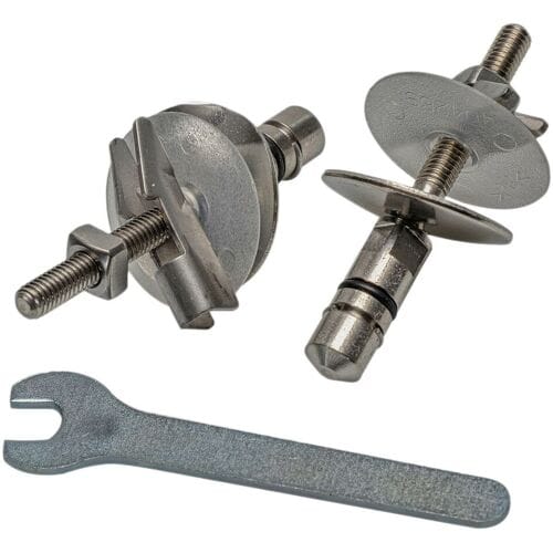 Duravit replacement hinge set for DuraStyle WC seat 0061761000