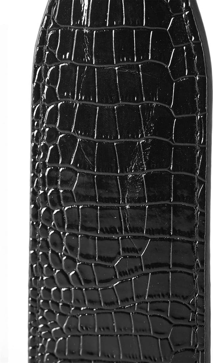 Dream Toys Zweep BLAZE PADDLE CROCO Zwart