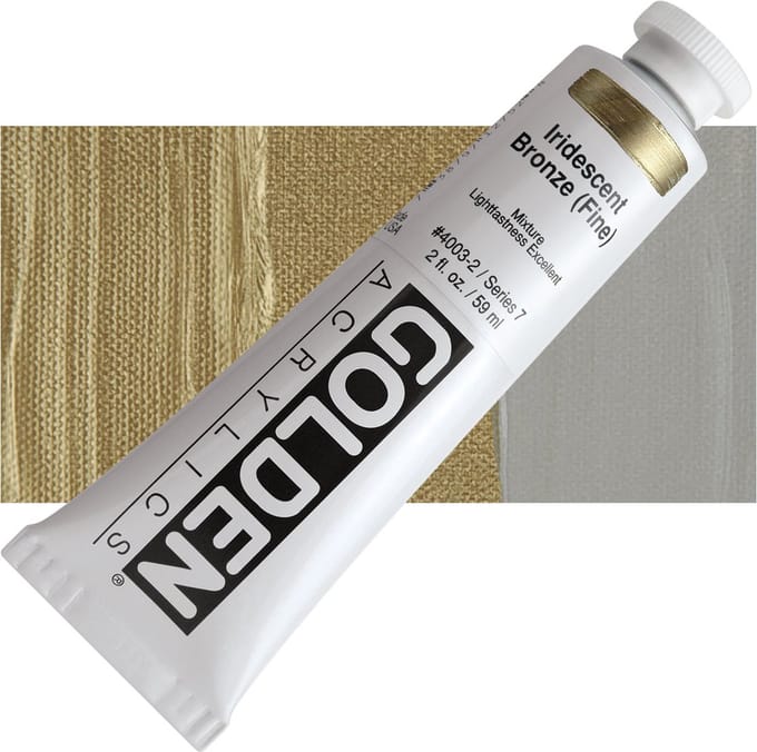 Golden Heavy Body Acrylverf Serie 7 Iridescent Bronze (Fine)