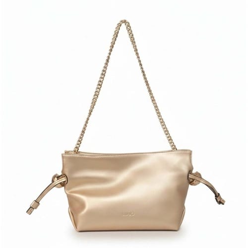 LIU JO schoudertas Riccy ECS Hobo Bag Light Gold goudkleurig