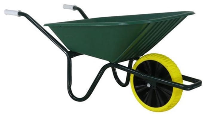 Fort Tuinkruiwagen Groen Met Massief Wiel