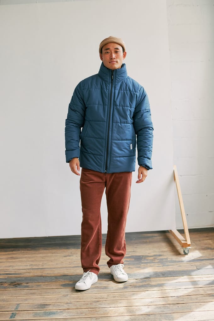 TWOTHIRDS Yanutha - Blue Orion Größe: L | Winterjacken Outlet | Herren | Blau