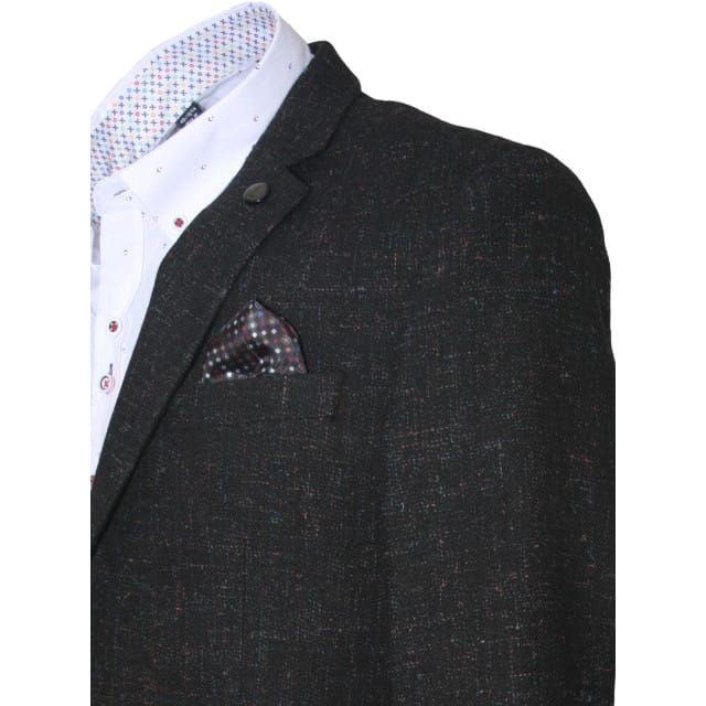 Carter & Davis - Casual colbert - Heren - 52 - Zwart - Wol - 2628-7424