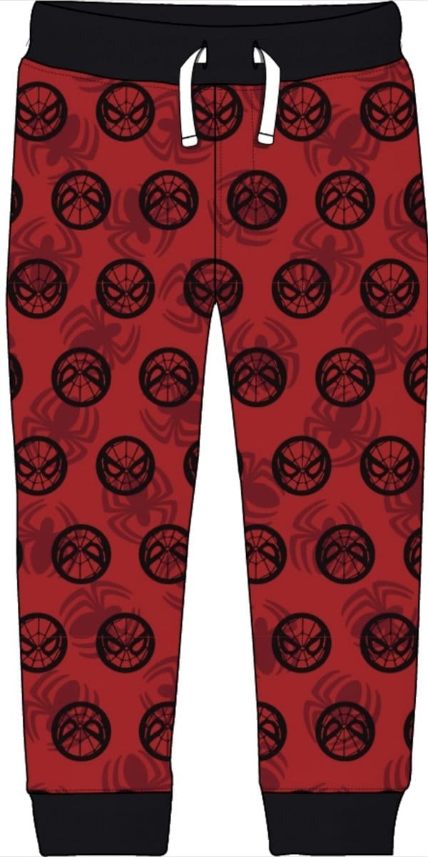 Marvel Spiderman - Joggingbroek / Vrijetijdsbroek - Rood/Zwart - Maat 110
