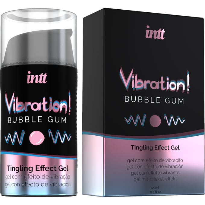 Intt - Tintelende Clitoris en Penis Gel - Bubble gum