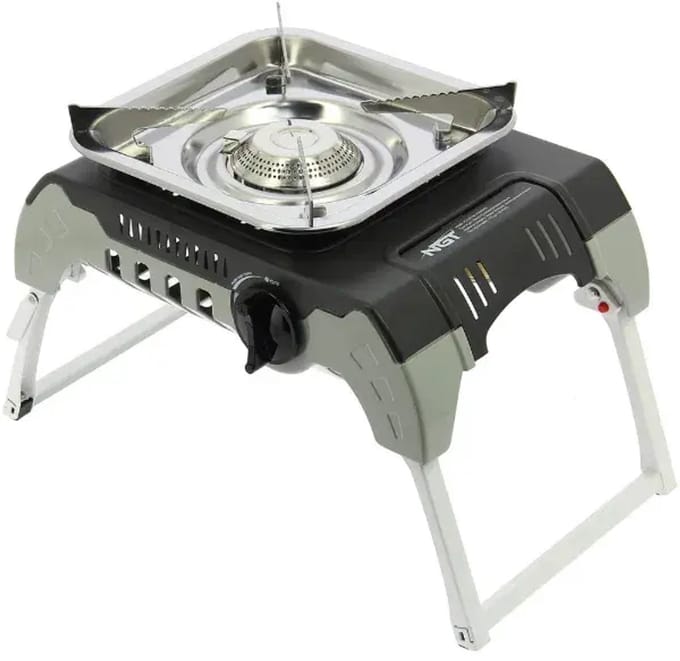 NGT Profiler Stove – Compacte kookbrander op poten met hard case (2.4 kW)