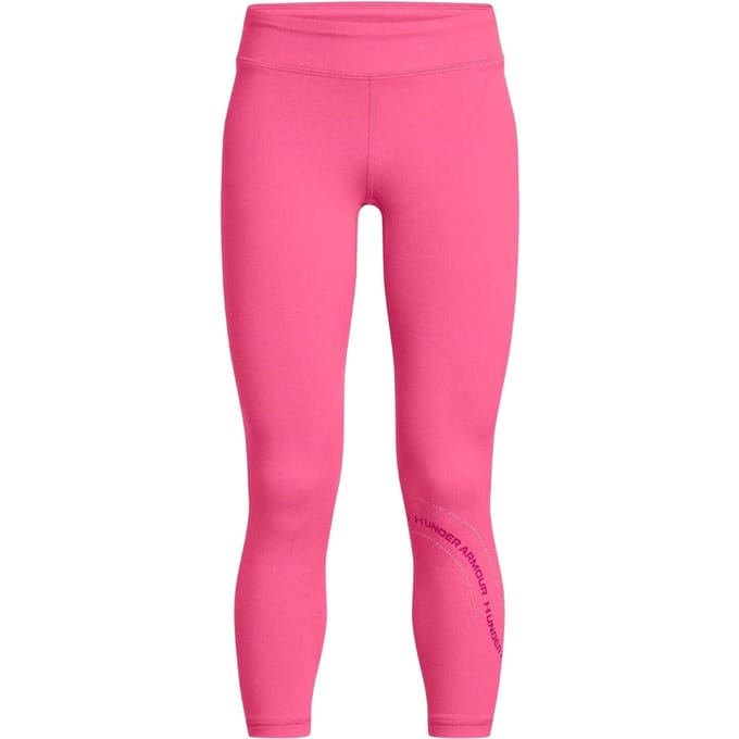 Under Armour Meisjes Performance Fitted Leggings (Roze)