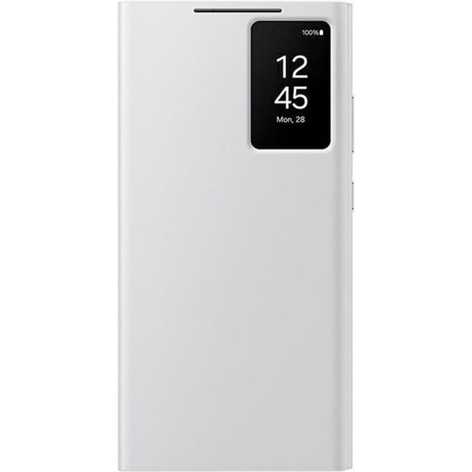 Samsung Smart View Wallet Case - Geschikt voor Samsung Galaxy S24 Ultra - White
