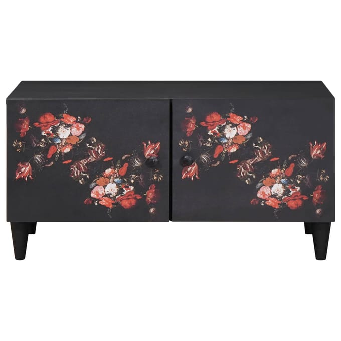 vidaXL - Salontafel - Multikleur - 80 - x - 50 - x - 40 - cm - Massief - Mango - Hout