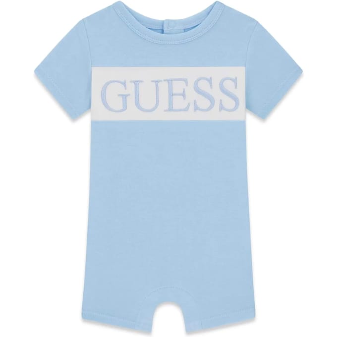 Korte jersey jumpsuit voor babyjongens Guess