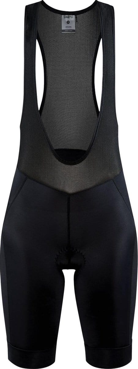 CRAFT ENDUR BIB SHORTS C4 W Dames Fietsbroek - Zwart