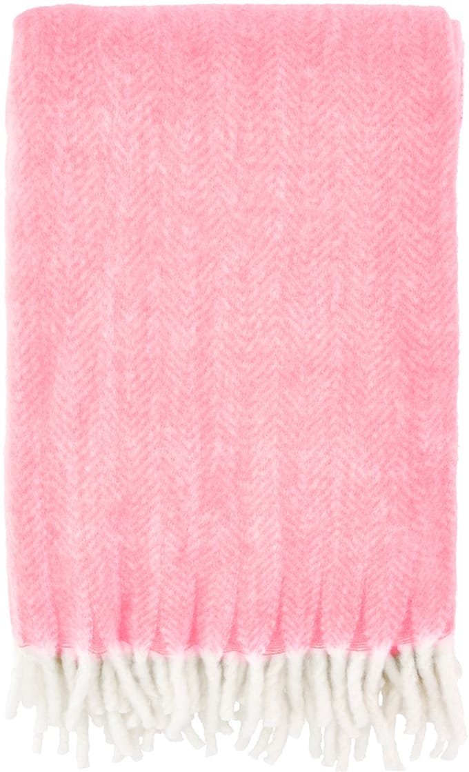 Södahl Brushed Plaid 150 x 200 cm Pink