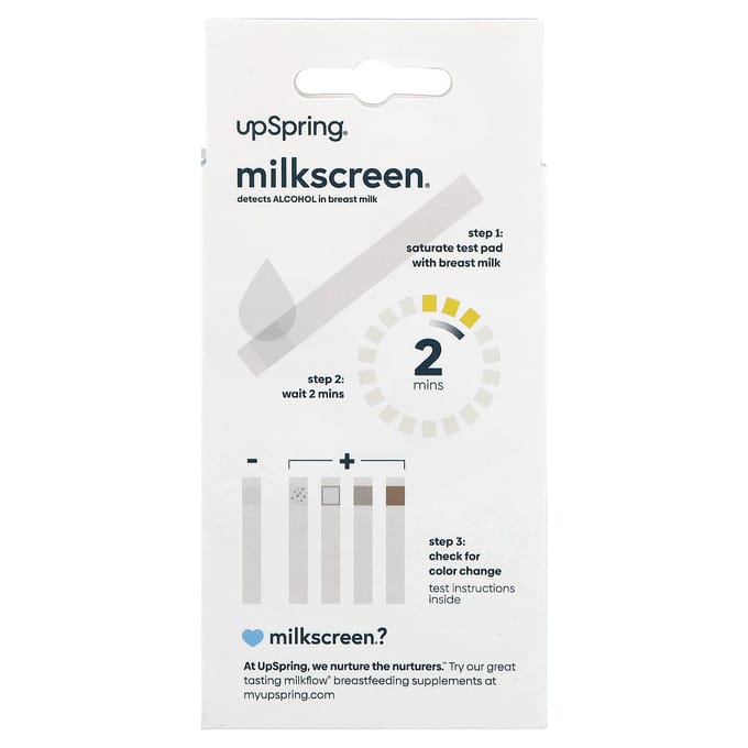 Milkscreen®, 20 bandelettes de test yellow