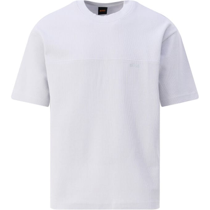 Regular fit T-shirt van katoenmix model 'TE_HIVE'