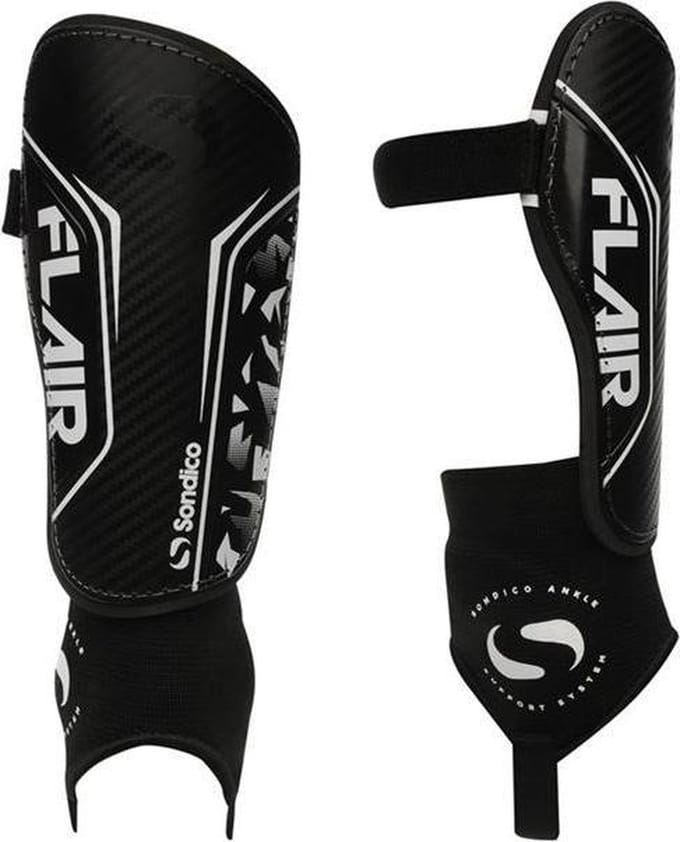 Sondico Scheenbeschermers Flair  - Jongens - Black/white - XS