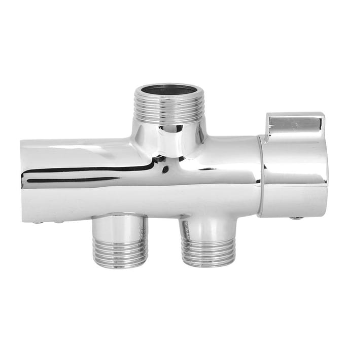 G1 2 Wandmontage Douche Omleider Separator Douchekop Ventiel voor Thuis Badkamer Accessoires white