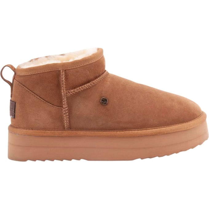 Warmbat Warmbat Durack Gevoerde boots cognac Suede