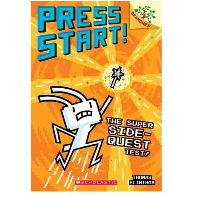 The Super Side-Quest Test!: A Branches Book (Press Start! #6) - Thomas Flintham