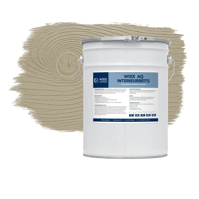 Wixx AQ Interieurbeits - 20L - Greywash