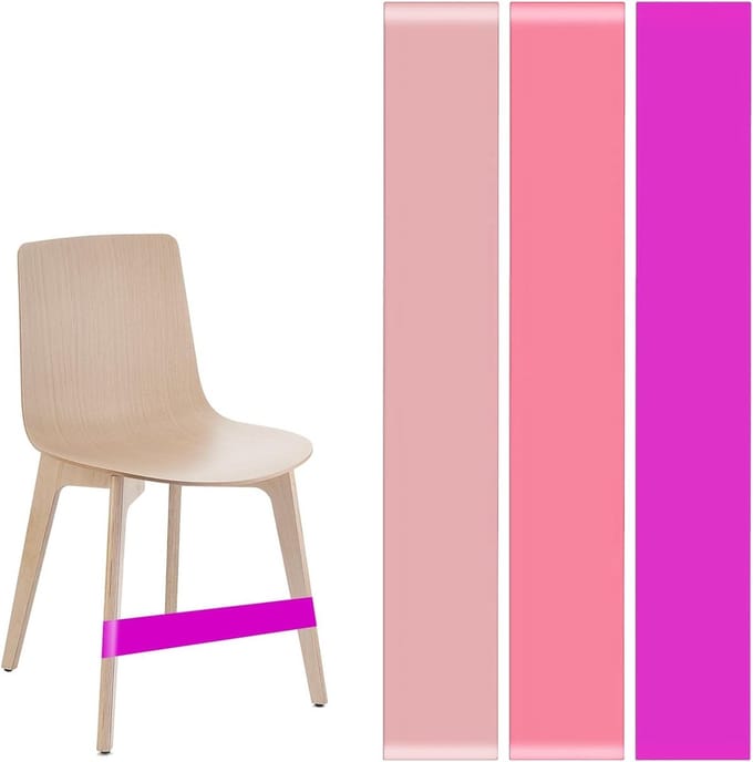 Set van 3 Stoelbanden voor Kinderen met Sensorische Problemen, ADHD en Hyperactiviteit - Roze Series (0.4, 0.6, 0.8mm)