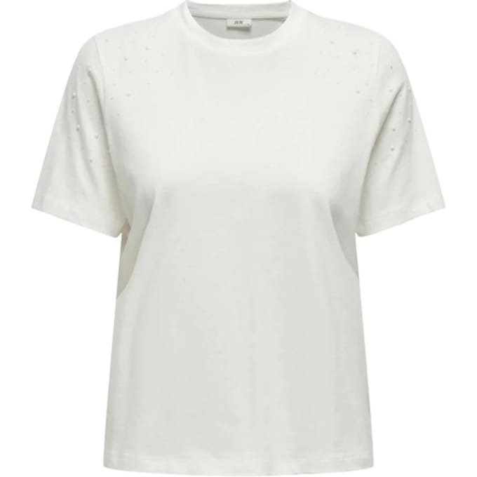 JDY - JDYMOLLY S/S PEARL TOP JRS - Dames - Blouses
