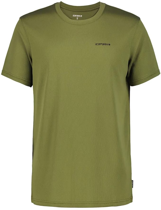 Icepeak Berne T-shirt Met Korte Mouwen Groen M Man