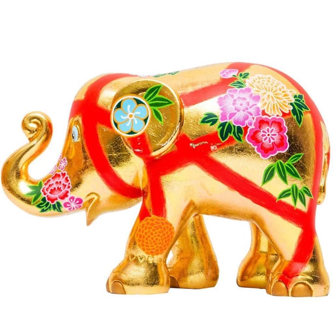 Elephant Parade Edo - Handgemaakt Olifantenstandbeeld - 20 cm