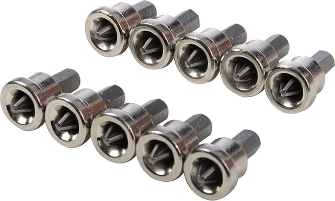 Silverline Gipsplaat bits, 10 pak PH2