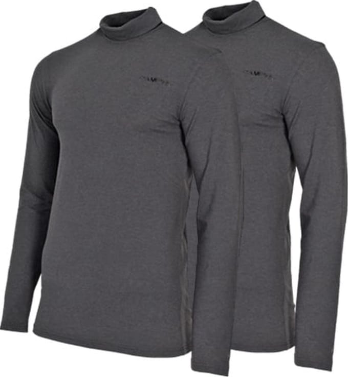 2-Pack Campri - Skipully - Wintersportpully - Heren - Charcoal-marl (037) - maat M