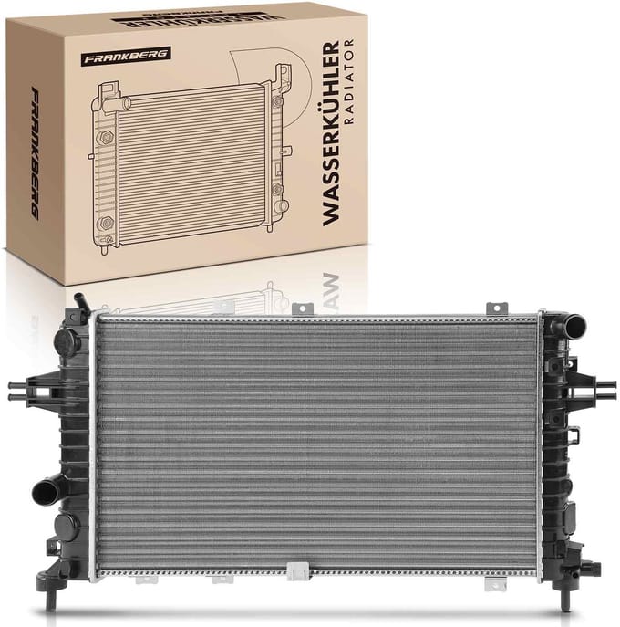 Frankberg 1x radiator waterkoeler motorkoeler voor Opel