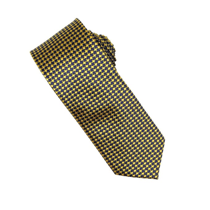 Premier Puppytooth Stropdas (Goud)