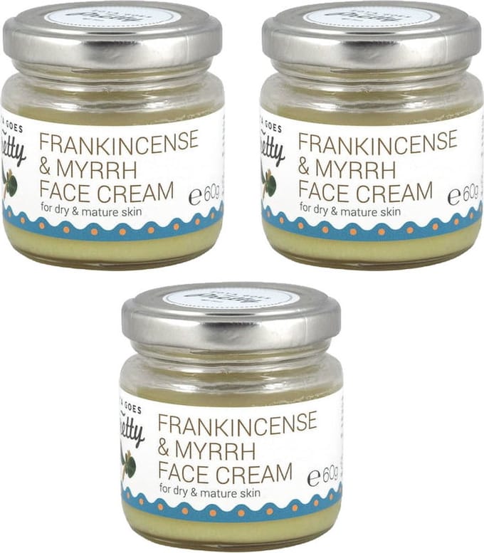 Zoya Goes Pretty - Frankincense & Myrrh face cream - 3 pak