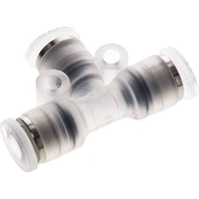 4mm T-koppeling PA Insteekfitting FDA EPDM