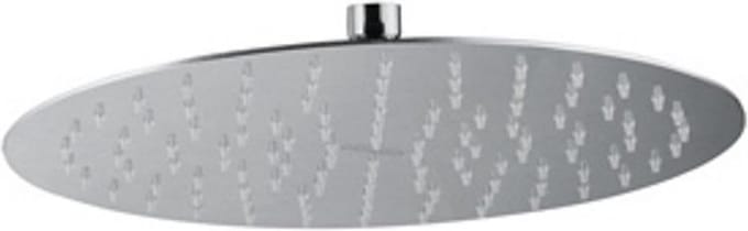 Napolihoofddouche rondØ20cm9L/min.geborsteld chroom