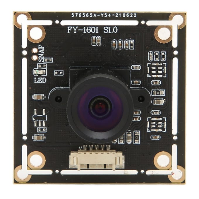 16MP USB Camera Module PCB Draagbaar Drive-vrij CMOS HD Lens Camera Board voor Bestandsscannen black