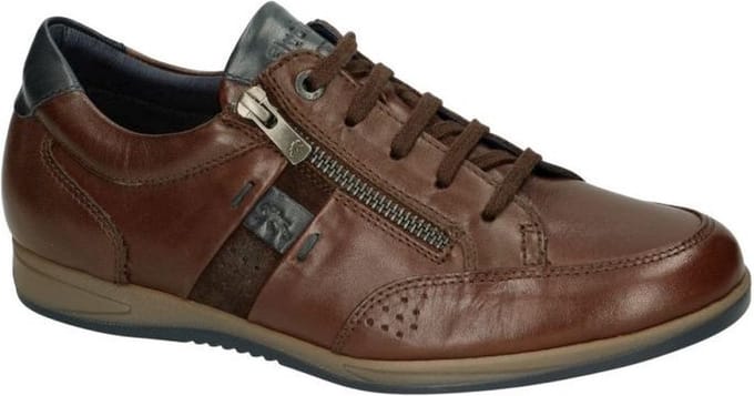Fluchos -Heren - bruin donker - sneakers - maat 46