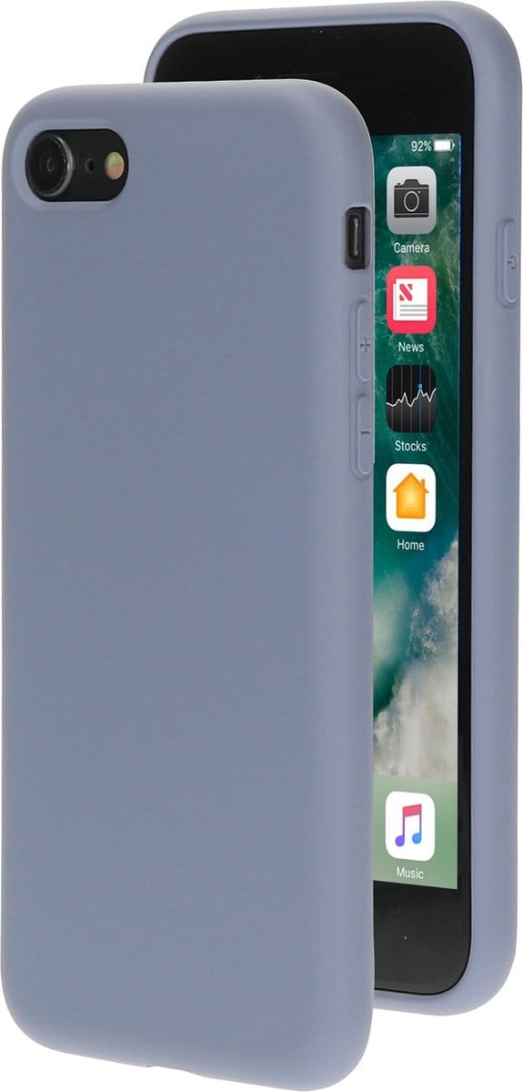 Mobiparts hoesje geschikt voor de Apple iPhone 7/8/SE(2020/2022) - Siliconen - Grijs