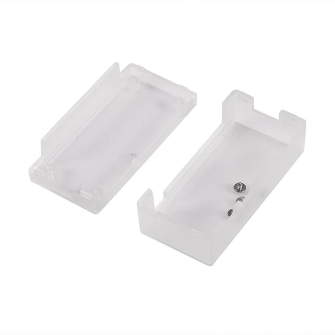 Plastic Beschermhoes Shell Cover Behuizing Box Housing voor Raspberry Pi Zero Transparant