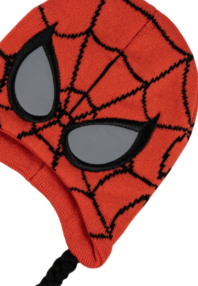 Kindermuts Spider-Man Rood