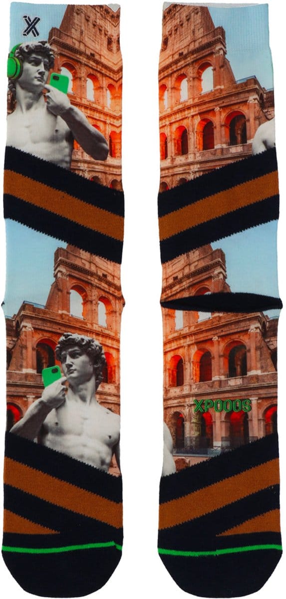 XPOOOS - Michelangelo Herensokken - 1-Pack - Maat 39/42