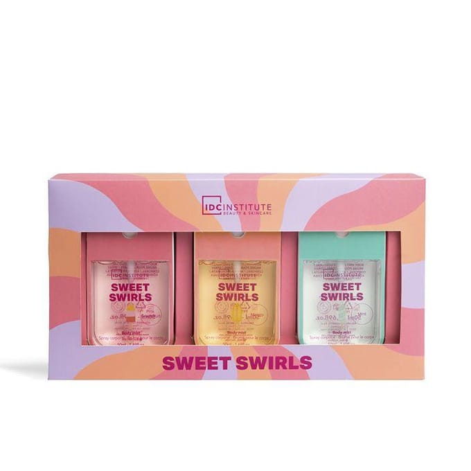 Parfumset voor Dames IDC Institute SWEET SWIRLS 3 Onderdelen