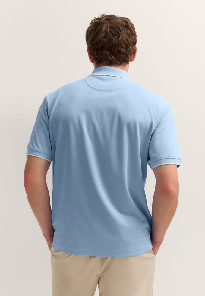 Bugatti Herren Polo shirt Modern Fit met borstzak