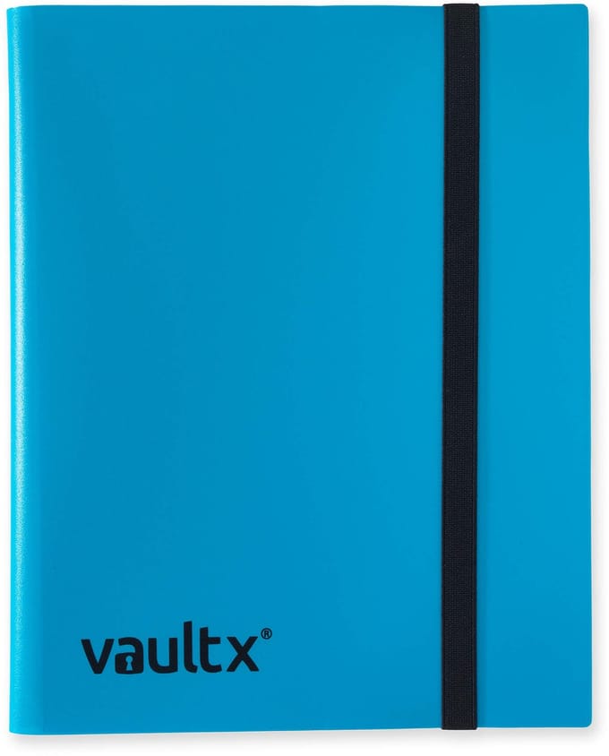 Vault X 9-Pocket Strap Binder - Verzamelmap - 360 Kaarten/Blauw