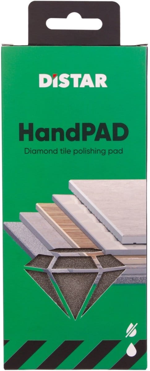 Diamanten Slijpblok DISTAR Hand PAD 3# - korrel 400 – Precisie voor Perfecte Afwerking