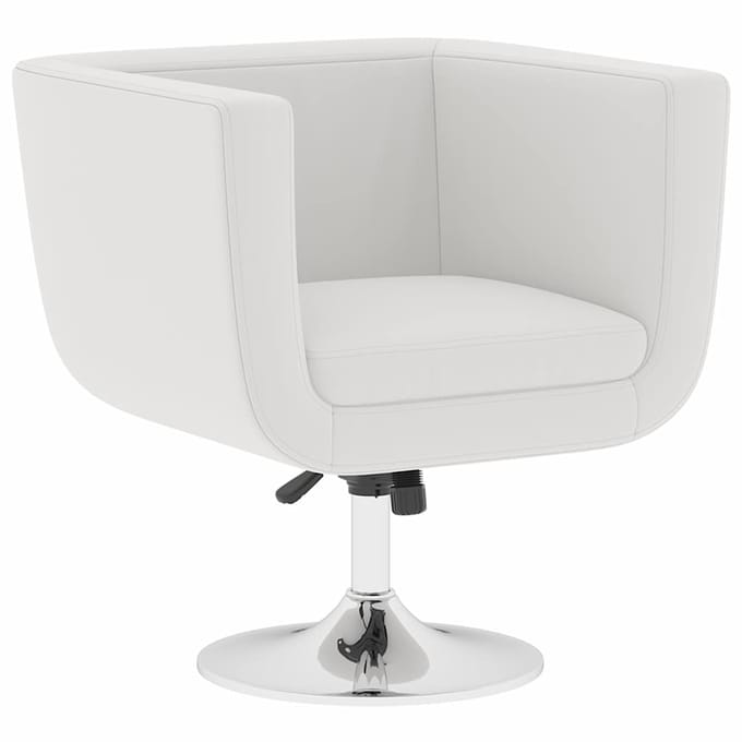 vidaXL - Barstoelen - 2 - st - kunstleer - wit